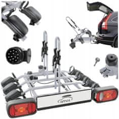 shumee VLEČNA KLUKA NOSILEC KOLESA PLATFORMA ZA 4 KOLESA 13-PINČNA