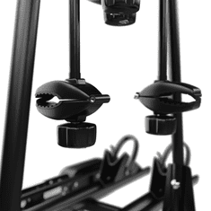 shumee Nosilec koles AMOS GIRO 4 za montažo na vlečno kljuko za 4 kolesa - 7-PINČNI ČRNI