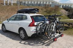 shumee Nosilec koles AMOS GIRO 4 za montažo na vlečno kljuko za 4 kolesa - 7-PINČNI ČRNI