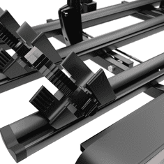 shumee Nosilec za kolesa AMOS GIRO 3 za vlečno kljuko za 3 kolesa - 7-PINČNI ČRNI