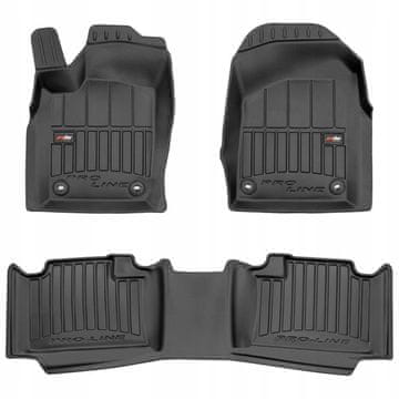 shumee GUMIJASTE ZAŠČITNE TEPIHE DODGE Durango 3 od leta 2010 - 3D KORITO