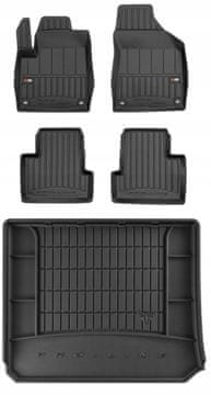 shumee 3D KOMPLET gumijastih talnih oblog za Jeep Cherokee KL 2013-2018