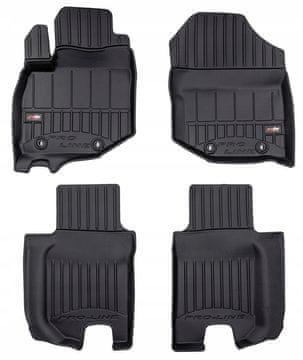 shumee GUMIJASTE ZAPRTE TEPIHE HONDA JAZZ 3 2007-2014 3D KORITO