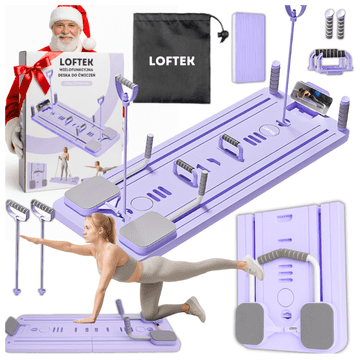 shumee Pilates Reformer Purple