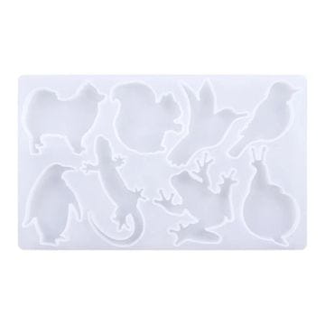 Artline Epoxy Resin Silikonski kalup - Zemeljske živali, 23,1x14x0,8 cm