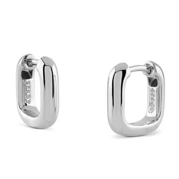 Guess Minimalistični srebrni uhani Nuanse JSBE04530JWRHT/U