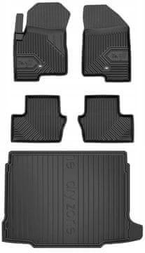 shumee KOMPLET 77 gumijastih talnih oblog in zaščitnih preprog Dodge Caliber Hatchback 2006-2011