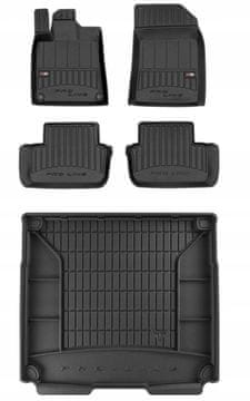 shumee KOMPLET 3D gumijastih tepihov Peugeot 407 Karavan 2004-2011