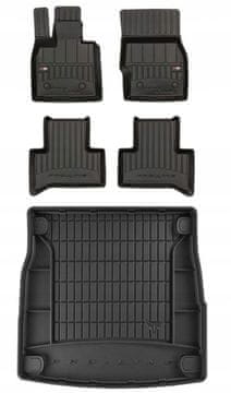 shumee 3D KOMPLET talnih oblog in zaščitnih preprog Alfa Romeo Stelvio od 2016-