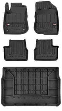 shumee KOMPLET 3D gumijastih tepihov Peugeot 208 1 HB 2012-2019 zs