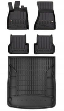 shumee 3D KOMPLET talnih oblog in predpražnikov Audi A6 C7 Karavan 2011-2018