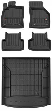 shumee KOMPLET 3D gumijastih tepihov VW Golf 7 Kombi od 2013-