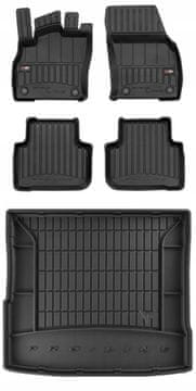 shumee 3D KOMPLET talnih oblog in zaščitnih preprog Audi Q3 2 Sportback od 2018 -