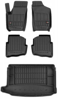 shumee KOMPLET 3D gumijastih tepihov VW Polo 4 HB 2001-2009 g 5 vrat