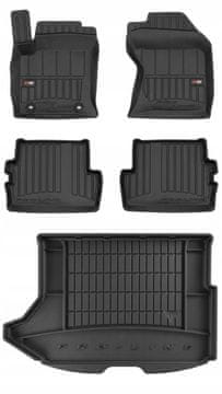 shumee 3D SET talnih oblog in zaščitnih preprog Ford Focus Mk1 Limuzina 1998-2006