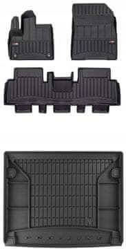 shumee 3D KOMPLET talnih preprog in zaščitne preproge za prtljažnik Fiat e-Doblo od leta 2022 2/3 1/3