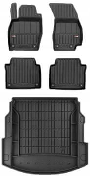 shumee 3D KOMPLET gumijastih tepihov in zaščitne preproge Audi A8 D5 limuzina od leta 2017