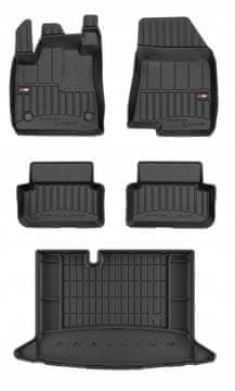 shumee 3D KOMPLET talnih in prtljažnih preprog Dacia Sandero 3 Hatchback od 2020-