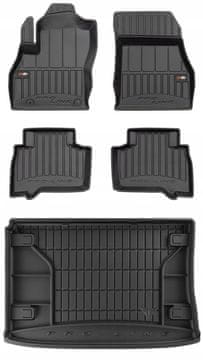 shumee 3D KOMPLET Gumijaste tepihe in zaščitna preproga Fiat Qubo 2008-2020 2d