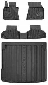 shumee KOMPLET 77 Gumijaste preproge in prevleka BMW X6 F16 2014-2019