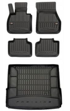 shumee 3D KOMPLET talnih preprog in zaščitne preproge za prtljažnik BMW X1 U11 od leta 2022