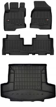 shumee 3D KOMPLET gumijastih tepihov in prevlek za Chevrolet Captiva 1 2006-2015