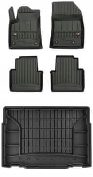 shumee 3D KOMPLET talnih oblog in zaščitnih preprog Citroen C3 II Aircross od leta 2017