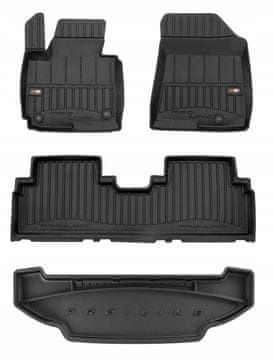 shumee KOMPLET 3D gumijastih talnih oblog Kia Carens 4 2013-2018