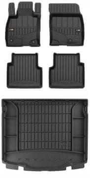 shumee 3D KOMPLET gumijastih tepihov in zaščitnih preprog Ford Kuga Mk3 od leta 2019