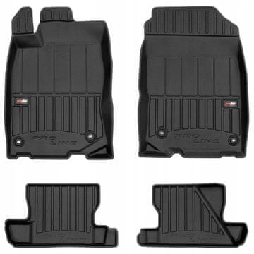 shumee GUMIJASTE ZAŠČITNE PLOŠČE IN PREPROGE ZA VRATA HONDA CR-Z 2010–2016 3D KORITO