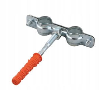 shumee DVOJNI nosilec cevne objemke 15-18 mm 3/8 palca