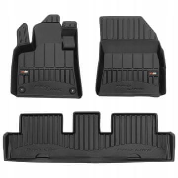 shumee GUMIJASTE ZAŠČITNE PLOŠČE IN PREPROGE ZA VRATA CITROEN C4 Picasso 2 2013–2019 3D KORITO