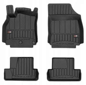 shumee GUMIJASTE PREPROGE ZA VRATA RENAULT Megane 3 Coupe 2008-2015 3D KORITO
