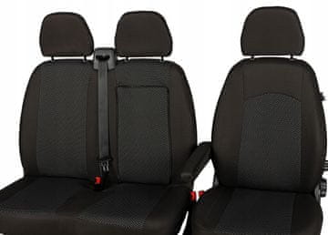 shumee Prevleke za sedeže PEUGEOT PARTNER 2 VAN 3 osebe 2008-2018
