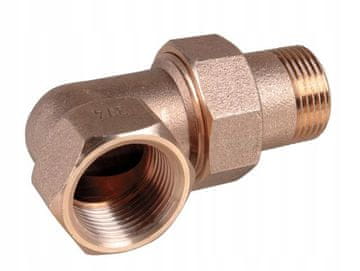 shumee Medeninasti kotni nastavek z O-obročem 3/4"