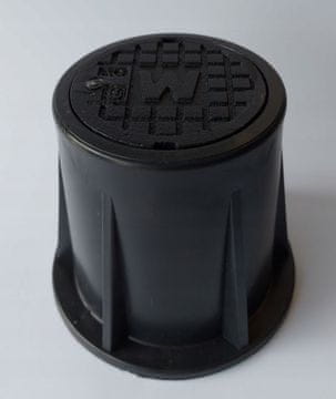 shumee Zaporni ventil za vodnjak iz litega železa, višina 15 cm