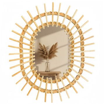 STENSKO OGLEDALO BOHO 57CM QDJ5749