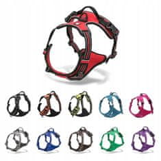 Truelove Črn oprsnik za majhne pse Truelove Strong Pups S