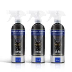 shumee Kolo na vosku - KOMPLET "PIMP YOUR BIKE" - 3 x čistilo in razmaščevalec za kolesa + mikrovlakna