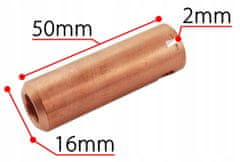 shumee 16 mm elektroda za varjenje bakrenih blazinic
