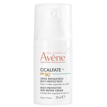 Avéne Obnovitvena krema SPF 50+ Cicalfate+ (večnamenska zaščitna krema za obnovo kože) 30 ml