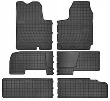 shumee GUMIJASTI PODLOGE OPEL VIVARO A NISSAN PRIMASTAR 2001-2014 9 oseb