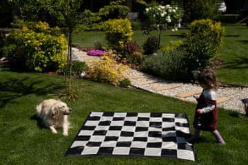 shumee Vrtna šahovnica iz najlona št. 15 cm