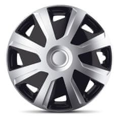 AutoStyle Pokrovi platišč J-Tec Mistral Van Silver/Black 16''