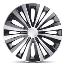 AutoStyle Pokrovi platišč Multi Silver/Black 16''
