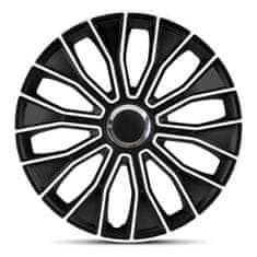 AutoStyle Pokrovi platišč Voltec Black/White 14"