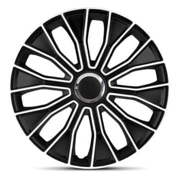AutoStyle Pokrovi platišč Voltec Black/White 14"
