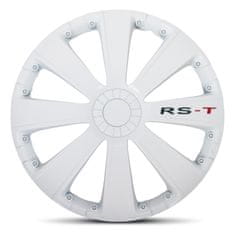 AutoStyle Pokrovi platišč RS-T White 16"