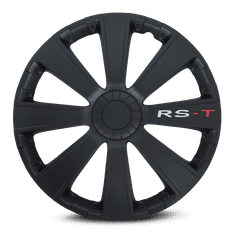 AutoStyle Pokrovi platišč RS-T Black 14"