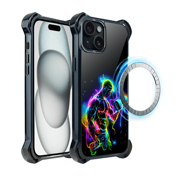 shumee Ovitek za iPhone 15 IBIZU DropGuard Ultra z MagSafe, #ElectroMove, There is power